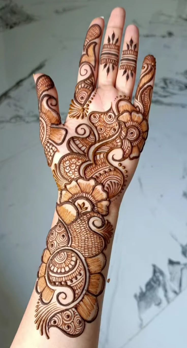 Arabic Mehendi Design