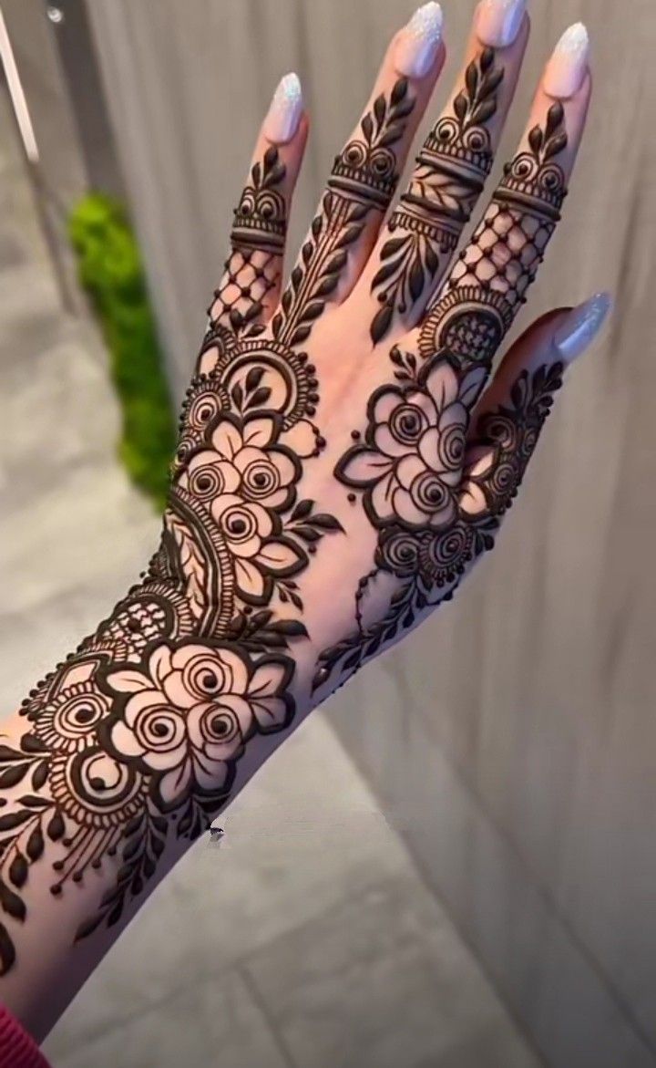 Festival Mehendi Design